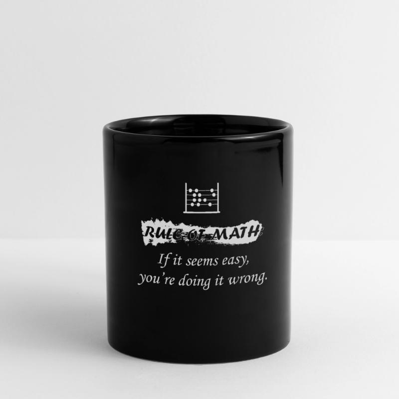 Math Rules Full Colour Mug