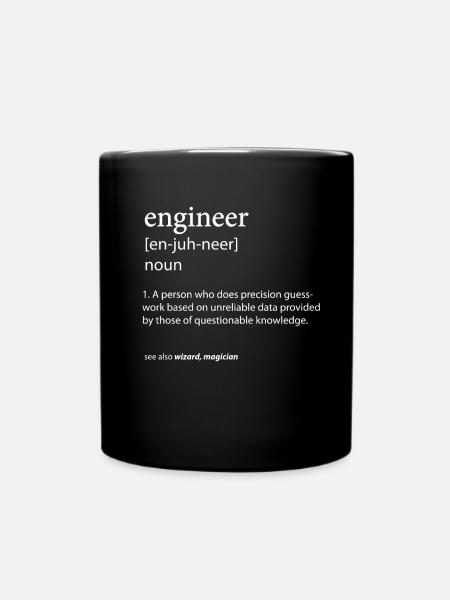 Ingénieur - Mug uni - noir
