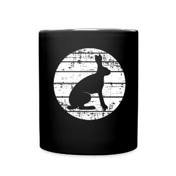Hare - Full Colour Mug - black - Front