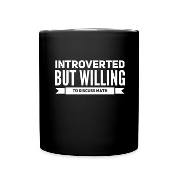 Math Math Math Math Fan - Full Colour Mug - black - Front