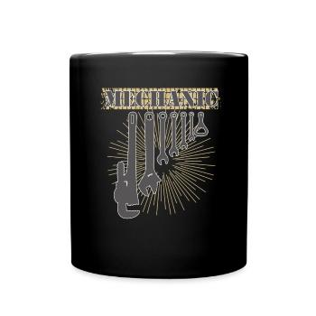 Auto mécaniciens outils - Mug uni - noir - Devant