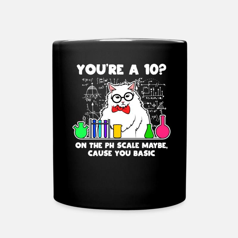 Chimie Geek Ph - Mug uni - noir