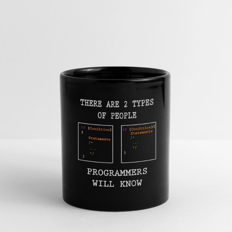 Deux types de programmeurs Mug uni