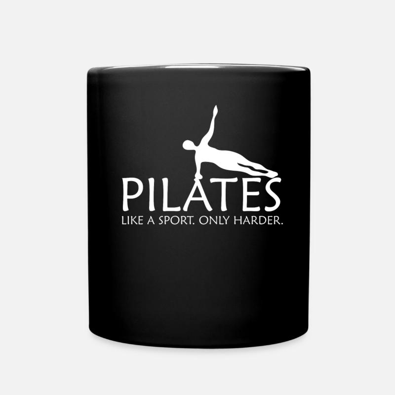 Pilates - Mug uni - noir