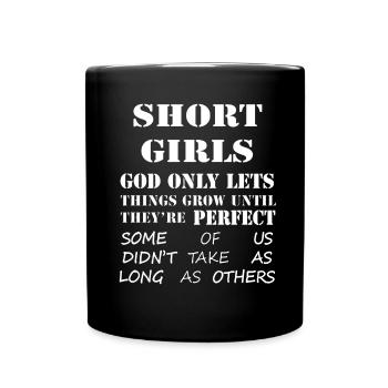 Little Girls - Full Colour Mug - black - Front