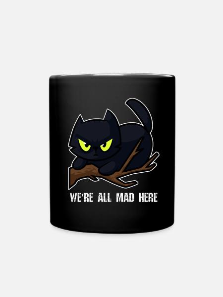 Chat énervé - Mug uni - noir