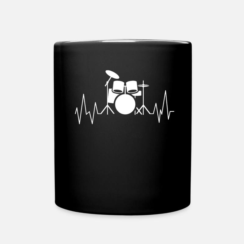 Batteur de broderie - Mug uni - noir
