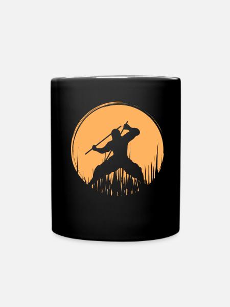 Ninja - Full Colour Mug - black