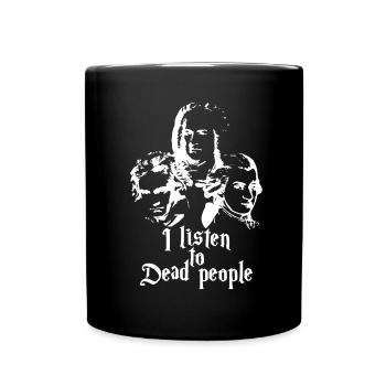 Classical Music Beethoven Bach Mozart - Full Colour Mug - black - Front