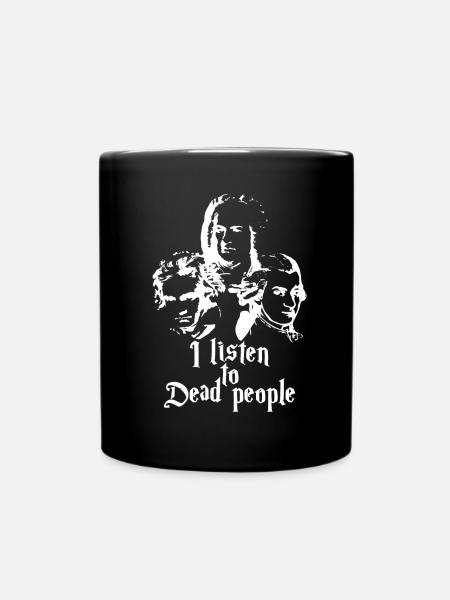 Musique classique Beethoven Bach Mozart - Mug uni - noir