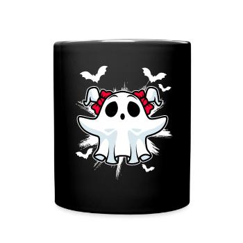 Fille fantôme - Mug uni - noir - Devant
