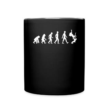 Rock'n'Roll - Tasse einfarbig - Schwarz - Vorne