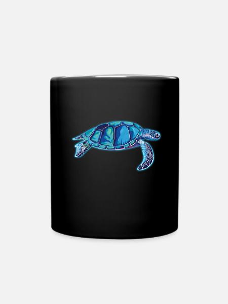 tortues - Mug uni - noir