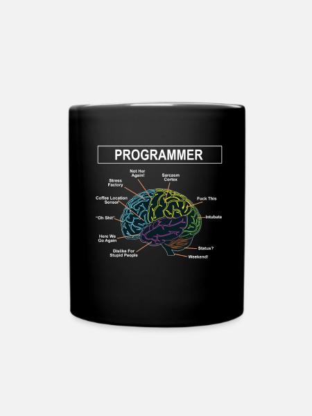 Programmeurs - Mug uni - noir