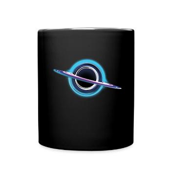 Black Hole Universe - Full Colour Mug - black - Front