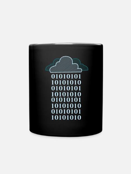 Cloud - Full Colour Mug - black