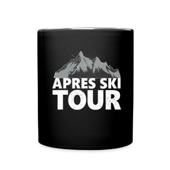 Après-ski - Mug uni - noir - Devant