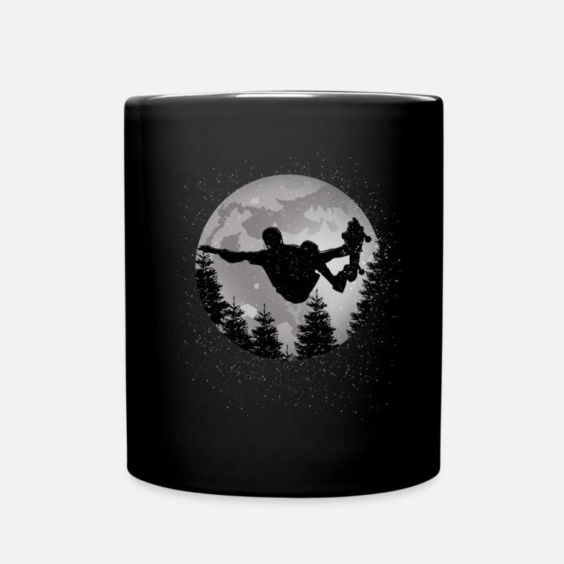 Skateboard - Tasse einfarbig - Schwarz