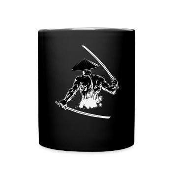 Samurai Katana - Mug uni - noir - Devant