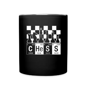 chess - Full Colour Mug - black - Front