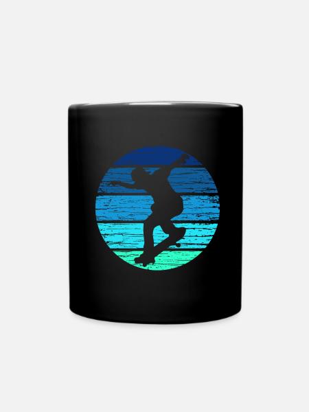 Skater - Full Colour Mug - black