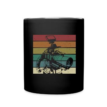camera operator - Full Colour Mug - black - Front