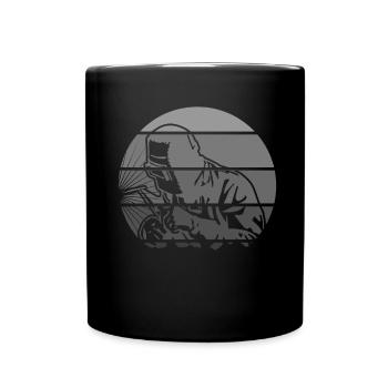 Soudage - Mug uni - noir - Devant