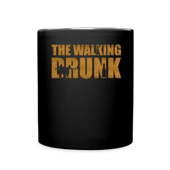 Les ivrognes qui marchent - Mug uni - noir - Devant