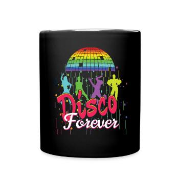 Disco Forever - Full Colour Mug - black - Front