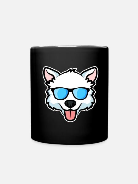 samoyède - Mug uni - noir