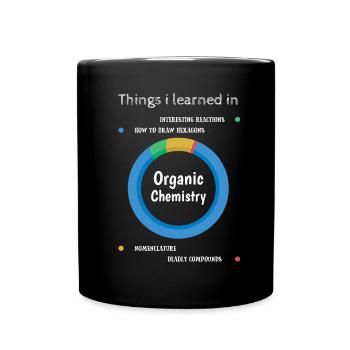 Organic chemistry - Full Colour Mug - black - Front