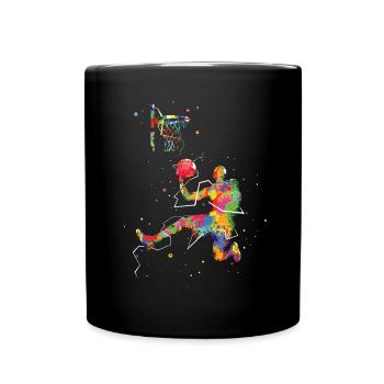 Basketball players - Full Colour Mug - black - Front