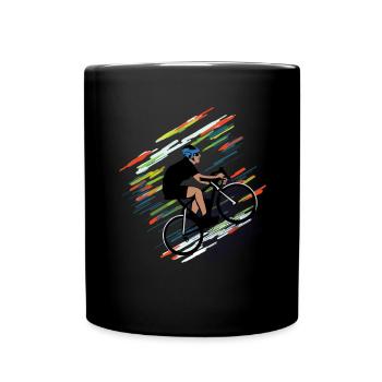 cycle - Full Colour Mug - black - Front