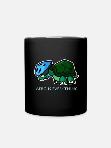 Aero Ist Alles - Tasse einfarbig - Schwarz