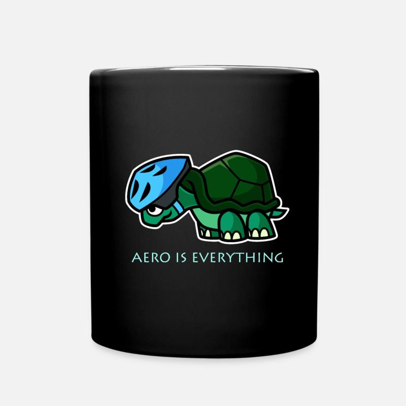 Aero Ist Alles - Tasse einfarbig - Schwarz