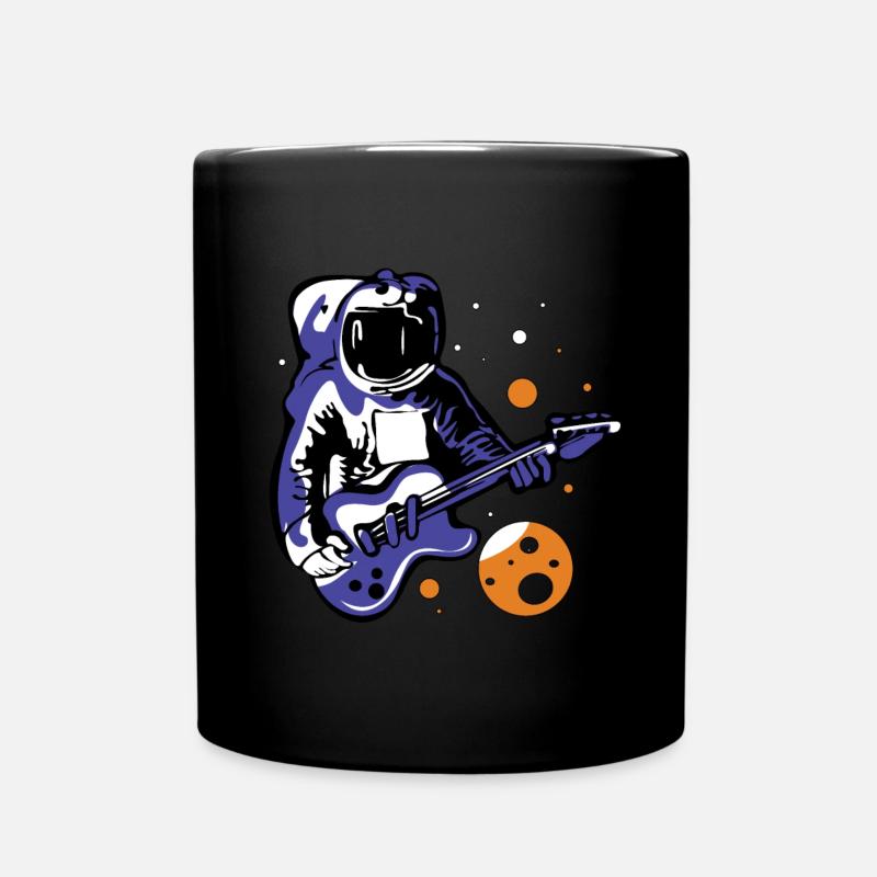 Astronaute de guitare - Mug uni - noir