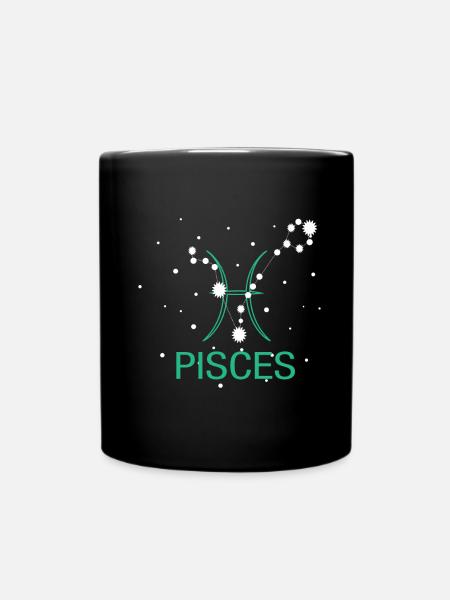Fisch - Tasse einfarbig - Schwarz