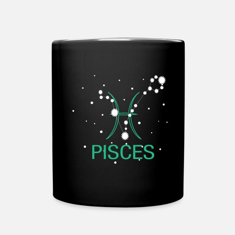 Fisch - Tasse einfarbig - Schwarz