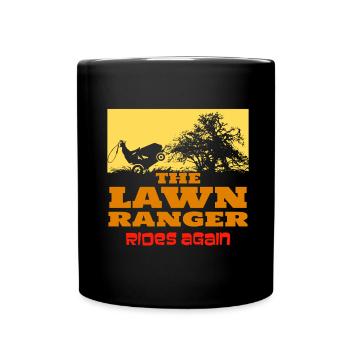 Rasen Ranger - Tasse einfarbig - Schwarz - Vorne