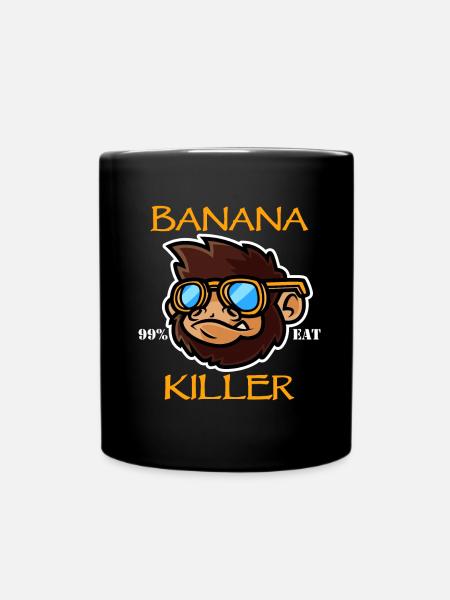 Tueur de banane - Mug uni - noir