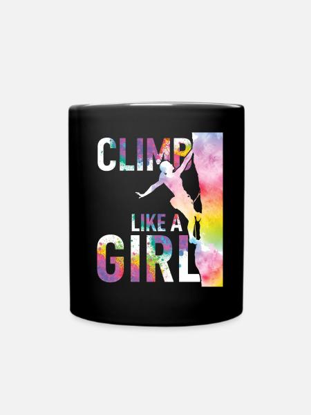 Grimpeurs grimpeurs Bouldern Alpinisme - Mug uni - noir