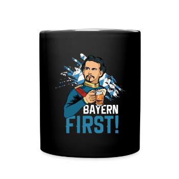Bayern First - Land de Bavière König Ludwig - Mug uni - noir - Devant