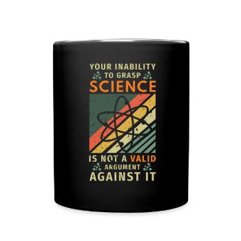 Scientifique Vérité Conspiration Drôle - Mug uni - noir - Devant