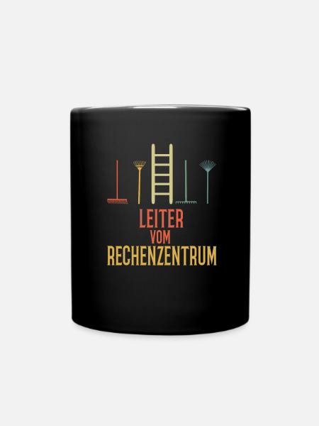 Leiter Vom Rechenzentrum Witziges - Tasse einfarbig - Schwarz
