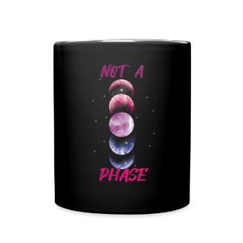 Not Phase Equality Bi LGBT Bisexual Pride - Mug uni - noir - Devant