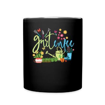 Garden Fairy Garden Fairy Gardener Gardener Gardener - Full Colour Mug - black - Front