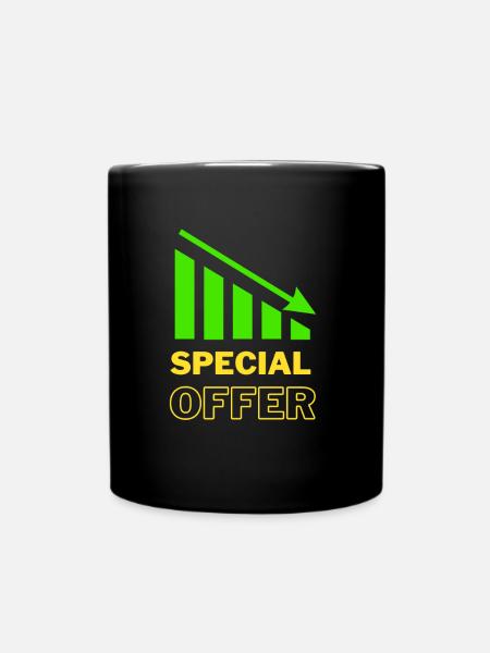 SPECIAL OFFER / Investment, Trading Motiv - Tasse einfarbig - Schwarz