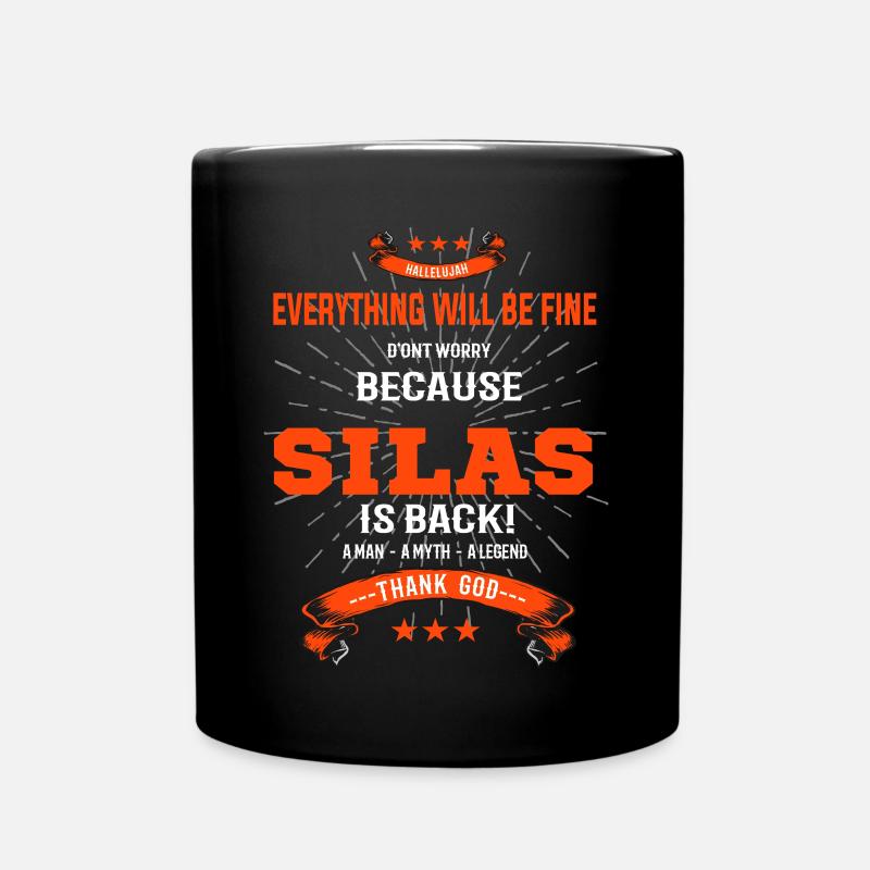 Silas ist wieder da T-Shirt - Tasse einfarbig - Schwarz