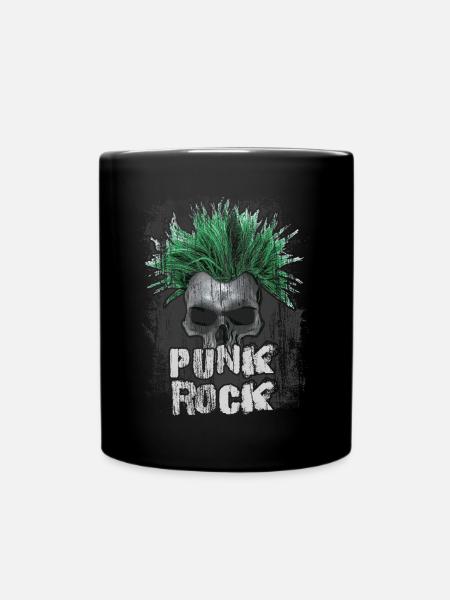 Punk Rock - Tasse einfarbig - Schwarz