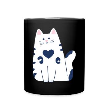 Ocelot - Full Colour Mug - black - Front